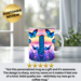 Customer review. She absolutely loved her personalized ceramic mug with her name on it. She wanted blue butterflies with the sunset. 
